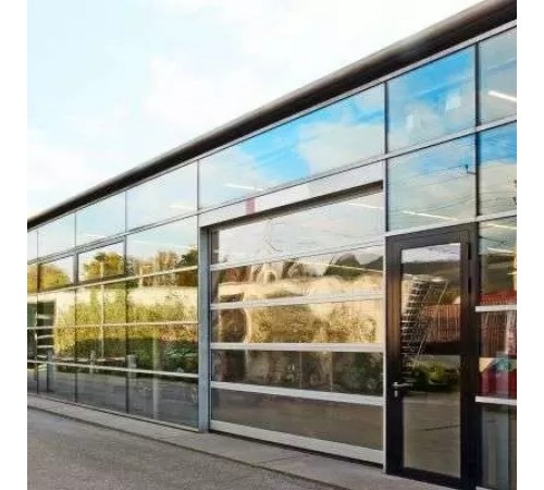 Панорамные ворота серии AluTherm 4000х4085 мм
